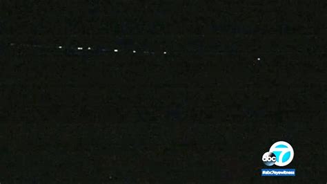 What Were Those Lights In The Sky Socal Sky Gazers Report Seeing