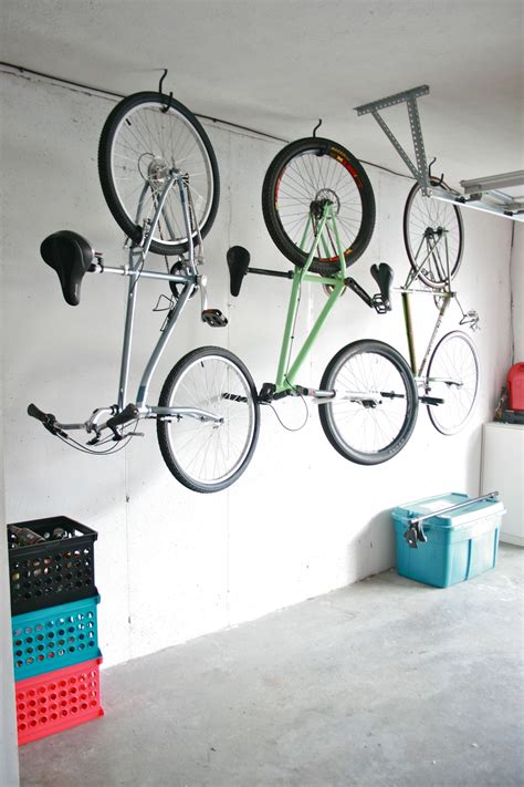Maximizing Space With Hanging Bike Storage Solutions Home Storage