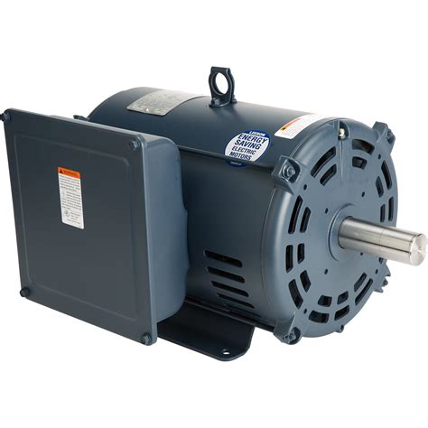 Leeson Compressor Duty Electric Motor — 10 Hp 1740 Rpm 230 Volts
