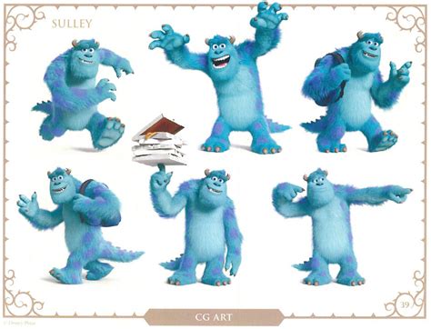 The clipart is related to cute april , disney on ice , cute couple. Novedades Disney: CG Arts de Sully y Mike en Monstruos ...