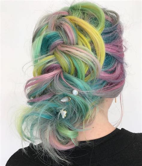 Gorgeous Colorful Hair And Style Mermaid Hair Color Multicolored
