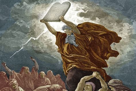 Moses And The Ten Commandments Bible Story Lessons