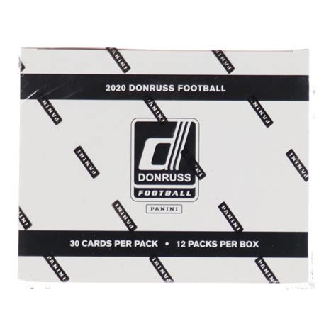 Panini Donruss Football Jumbo Value Box With Packs Pristine