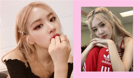 How To Copy Rose Of Blackpinks Fresh Makeup Looks