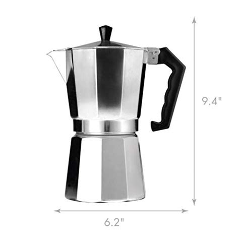 Primula Classic Stovetop Espresso And Coffee Maker Moka Pot For