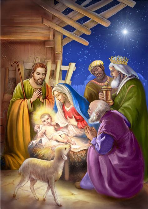 christmas card nativity of jesus christ db com my xxx hot girl