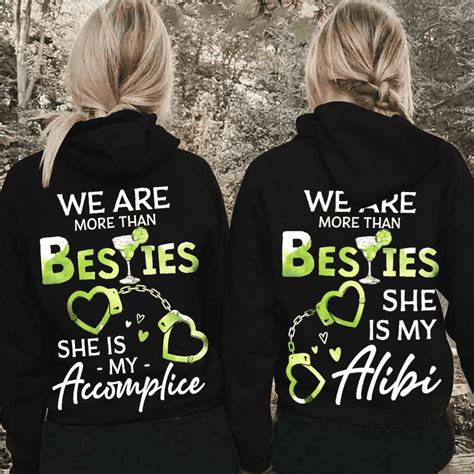 Matching Best Friend Shirts For 2 We Are More Than Besties She Is My