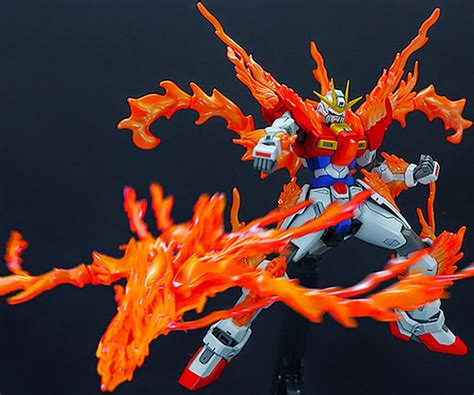Gundam Guy Hgbf 1144 Try Burning Gundam Painted Build