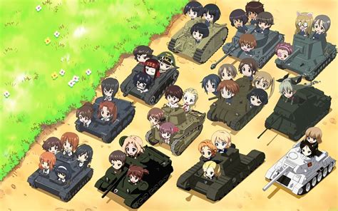 Girls Und Panzer Full Hd Wallpaper And Background Image 1920x1200