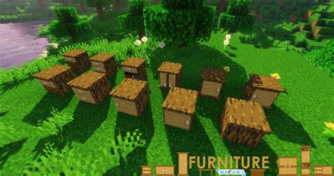 Furniture mod for minecraft 1.16.5. Macaw's Furniture Mod for Minecraft 1.16.5/1.16.4/1.15.2 ...