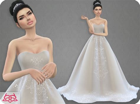 Wedding Dress 7 By Colores Urbanos At Tsr Sims 4 Updates
