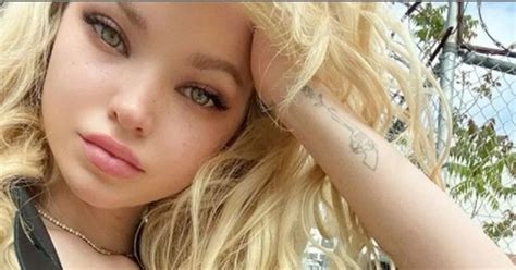 Disney Star Dove Cameron Teases Fans As She Goes Braless In Topless
