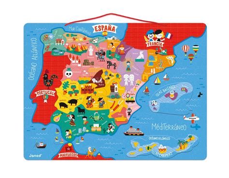 Mapa De España Con Nombres Comunidades Y Provincias 【para Descargar E