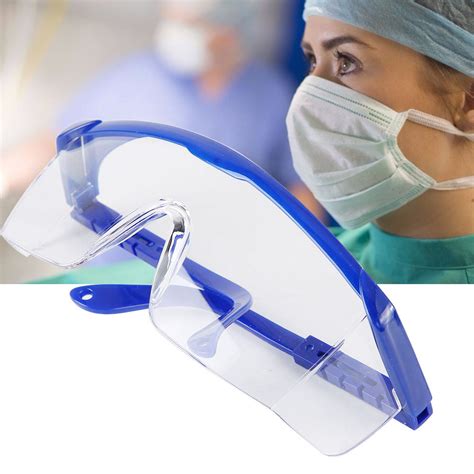 Tebru Plastic Dentist Eye Protection Goggles Safety Spectacles For Dental Work Dental