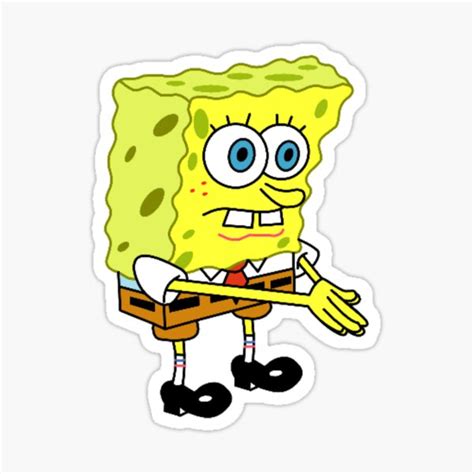 Spongebob Boi Meme Sticker By Highcaution Redbubble