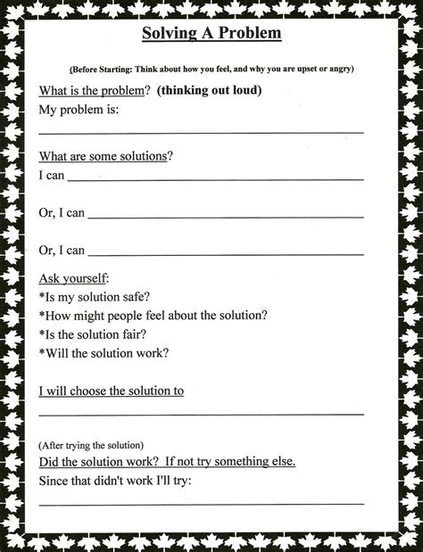 Functional Problem Solving Worksheets For Adults Askworksheet