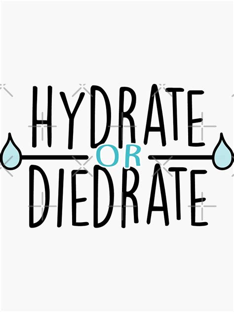 Hydrate Or Diedrate Sticker By Mynameisliana Redbubble