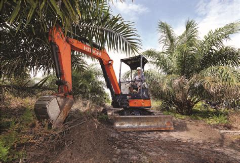 Excavator Hitachi Andalan Di Perkebunan Sawit Majalah Sawit Indonesia