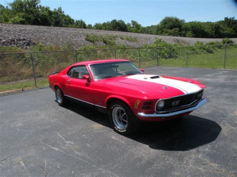 1970 Ford Mustang Mach 1 Fastback Viper Red White Int Frame Off