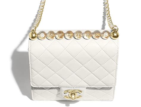 Chanel Logo Pearl Handle Bag Bragmybag