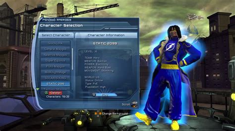 Dcuo My Character List Youtube