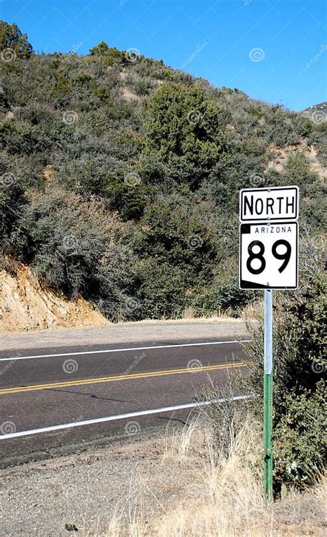 Us Highway 89 Arizona Stock Image Image Of Mountains 11493665