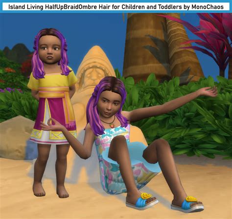 Sims 4 Mods Child Hair Mimilky Babyhair N2 By Daerilia · 4