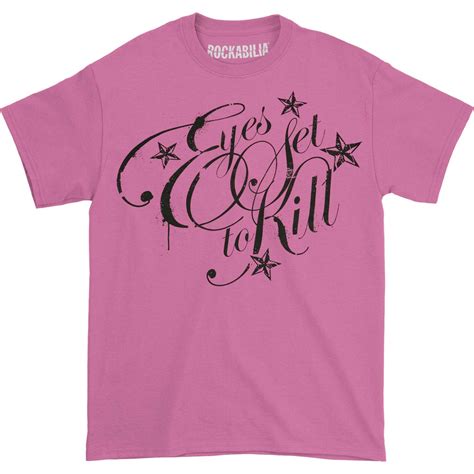 Eyes Set To Kill Star Logo T Shirt 128152 Rockabilia Merch Store