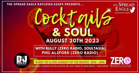 cocktails and soul the spread the spread eagle rayleigh benfleet august 20 2023