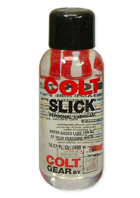 Colt Slick Personal Lubricant Water Based Massage Lube Body Glide 1657