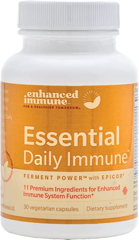 enhanced immune essential daily immune 30 count pack of 1 an 11 in 1 daily