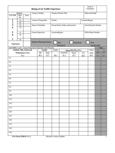 Faa Form 3330 43 Fill Online Printable Fillable Blank Pdffiller