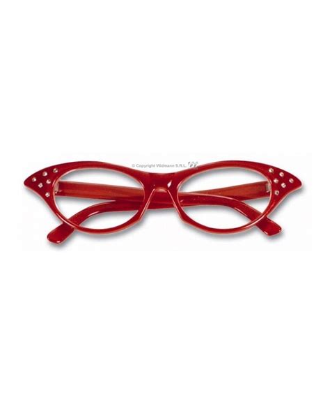 Gafas Con Brillantes Rojas Comprar Online En