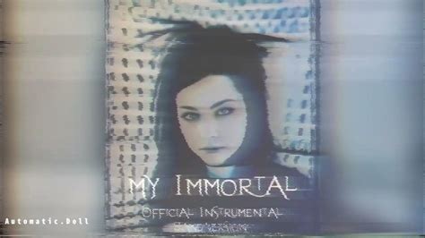 Evanescence My Immortal Official Instrumental Band Version Youtube