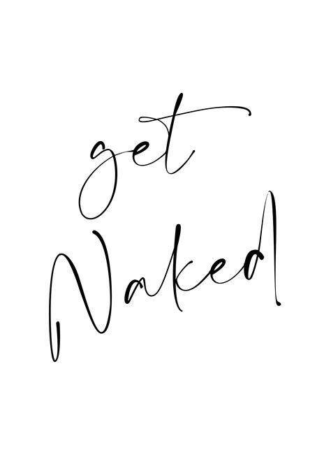 Get Naked Print A Digital Download Etsy