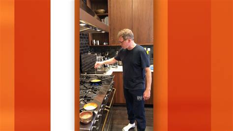 Celeb Home Tour Inside Chef Bobby Flays Kitchen Youtube