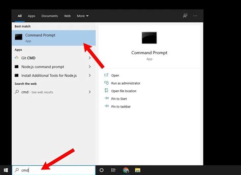 How To Open The Command Prompt In Windows 10