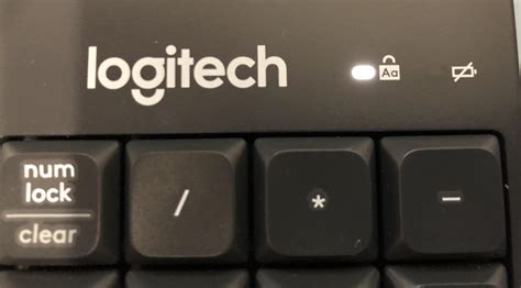 What Does The “aa” Locked Led Indicate On The Keyboard K850 Rlogitech