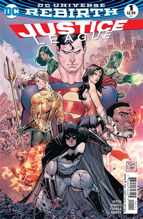dc comics rebirth justice league 1 spoilers and review superman silenced as batman wonder woman