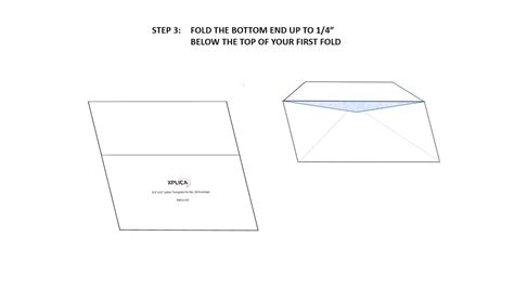 Instructions For No 10 Envelope Template Youtube