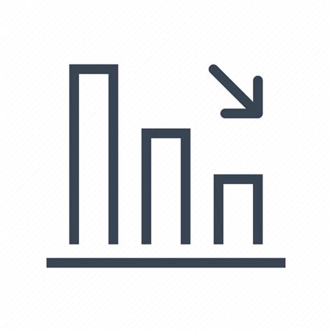 Bar Chart Crisis Decrease Diagram Graph Icon Download On Iconfinder