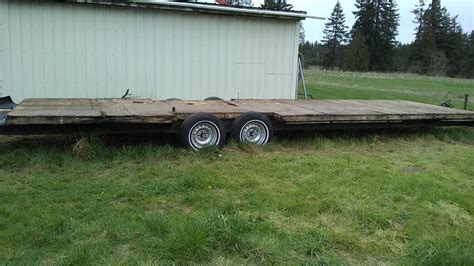 30 Ft Flatbed Trailer For Sale In Winlock Wa Offerup