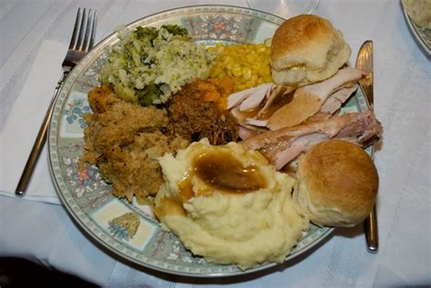 The meals are often particularly rich and substantial, in the tradition of the christian feast day celebration. Christmas Dinner 2008 | This is definitely an American-style… | Flickr