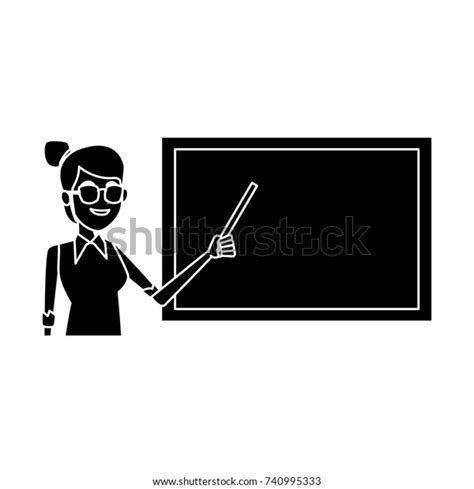 Teacher Blackboard Stock Vector Royalty Free 740995333 Shutterstock