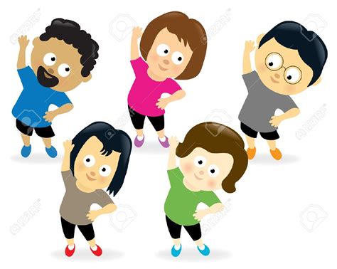 Kids Exercising Clipart Free Download On Clipartmag