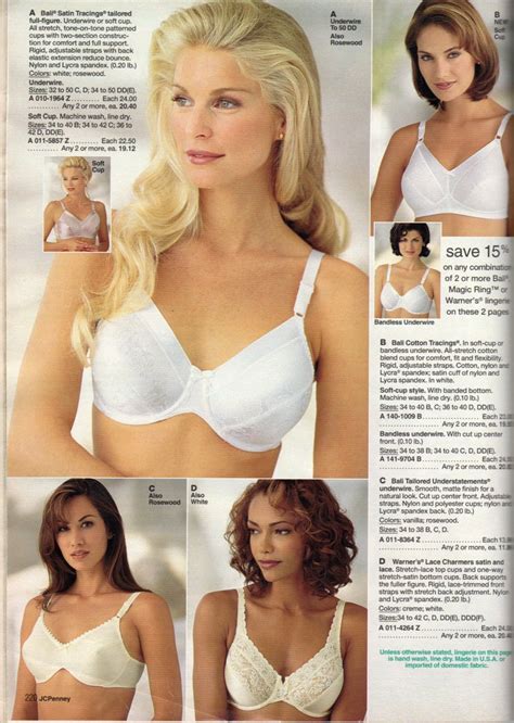 Pin By Sarah Lingerie On Jcp Catalogs Of 90s Fashion Bra Jcp