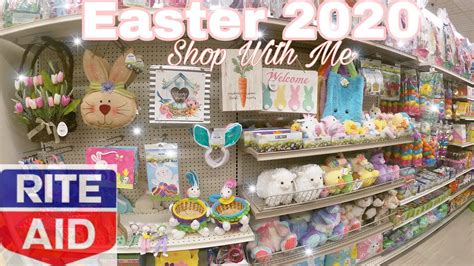 Usually i'm in here at least a couple times a week picking up booze, lipstick, munchos, and the usual typical drugstore crap. Rite Aid Easter 2020 Shop With Me - YouTube