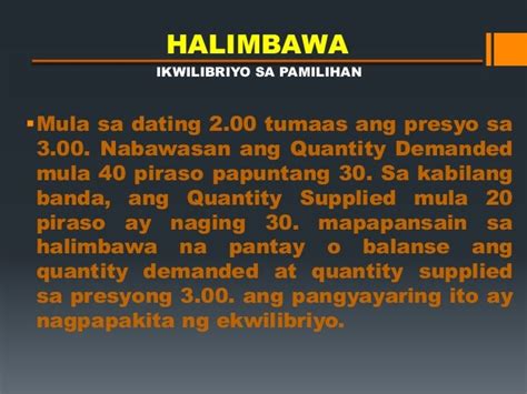 Interaksyon Ng Demand At Supply