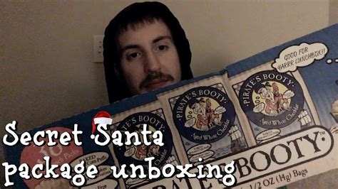 asmr secret santa unboxing youtube