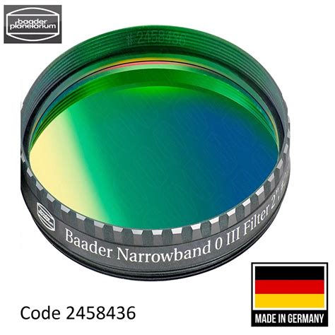 Baader 2 Inch O III 8.5nm CCD Narrowband Filter